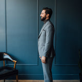 Medium Grey Wool Suit