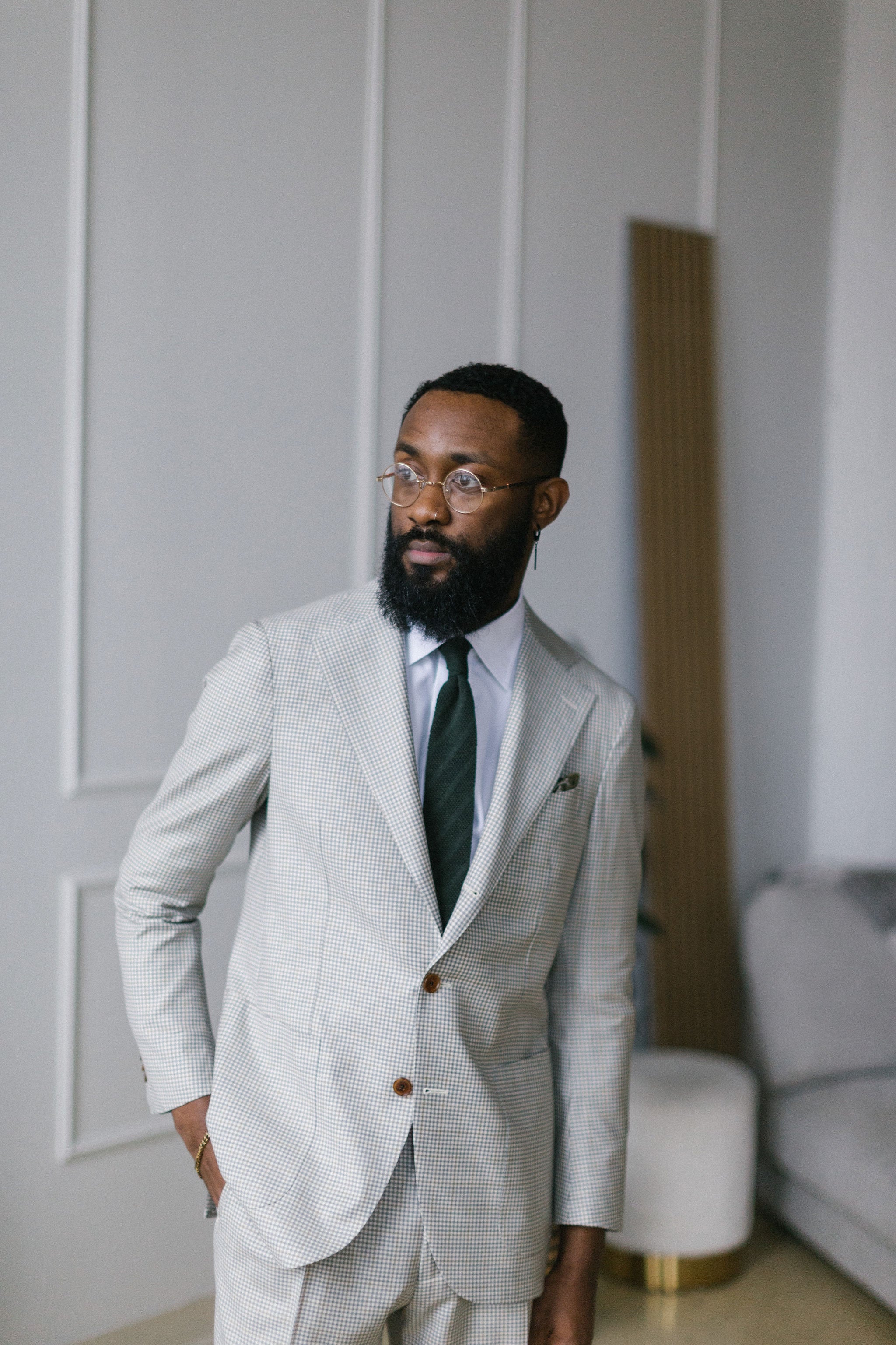 Gun Check Suit – Mr. Cavaliere