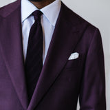 Burgundy Italian Wool Knit Tie