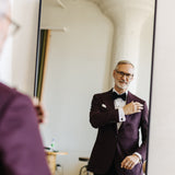 Burgundy Dinner Jacket