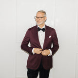 Burgundy Dinner Jacket