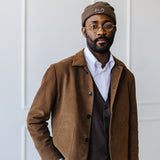 Brown Moleskin Bomber