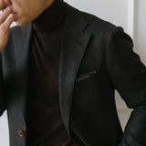 Dark Brown Flannel Sport Coat