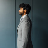 Medium Grey Wool Suit