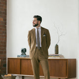 Medium Brown Suit