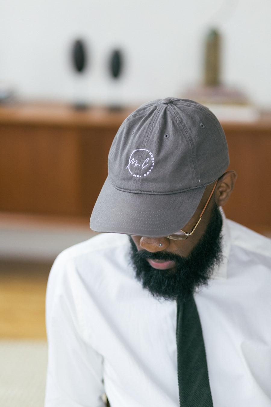 Grey Organic Cotton Cap