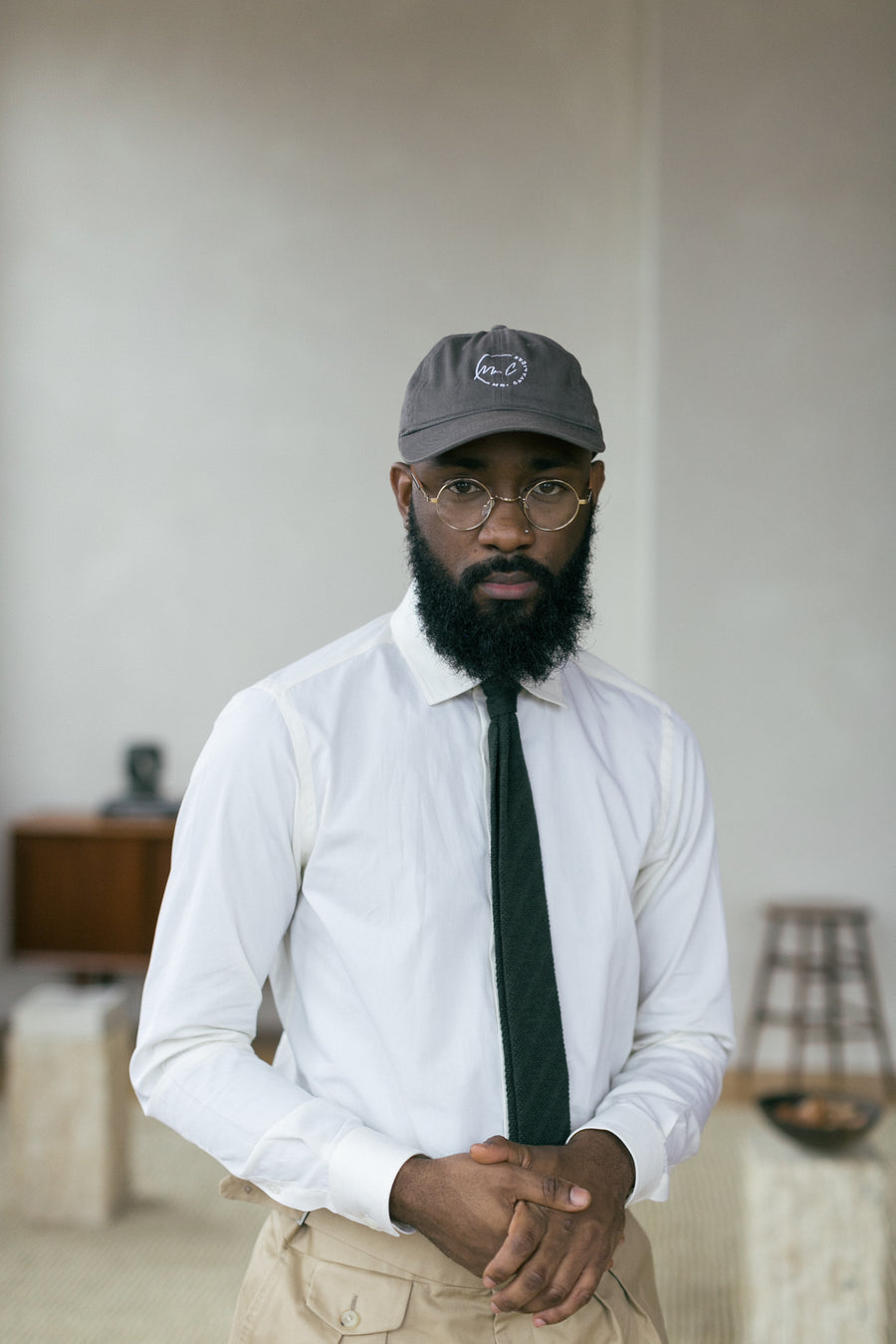 Grey Organic Cotton Cap